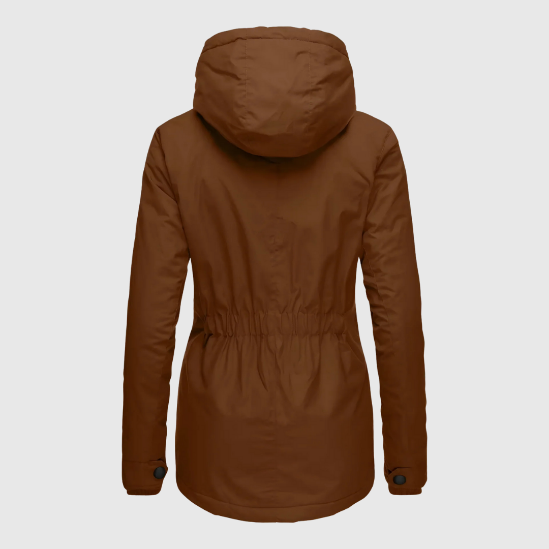 Agnes – Manteau long imperméable d’hiver