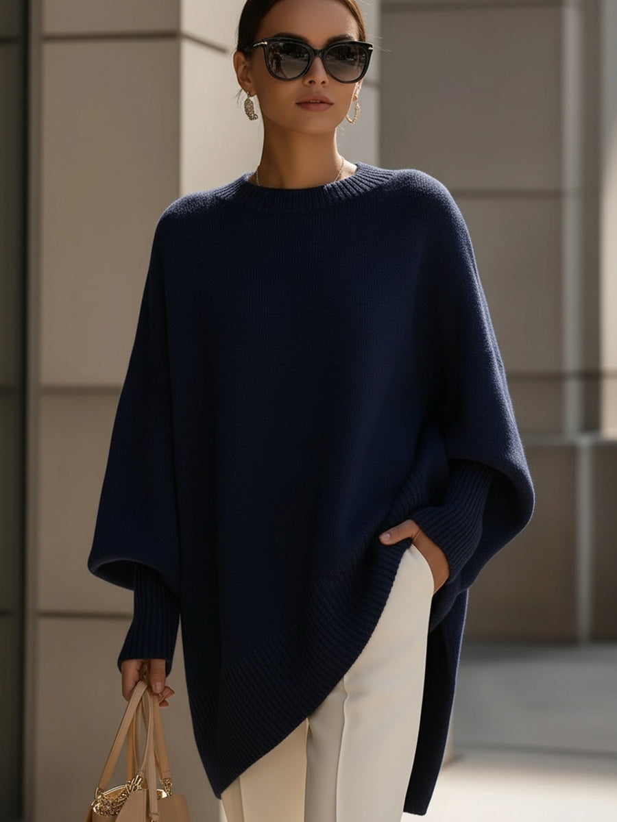 Wanwen - Pull oversize en mélange de laine sophistiqué