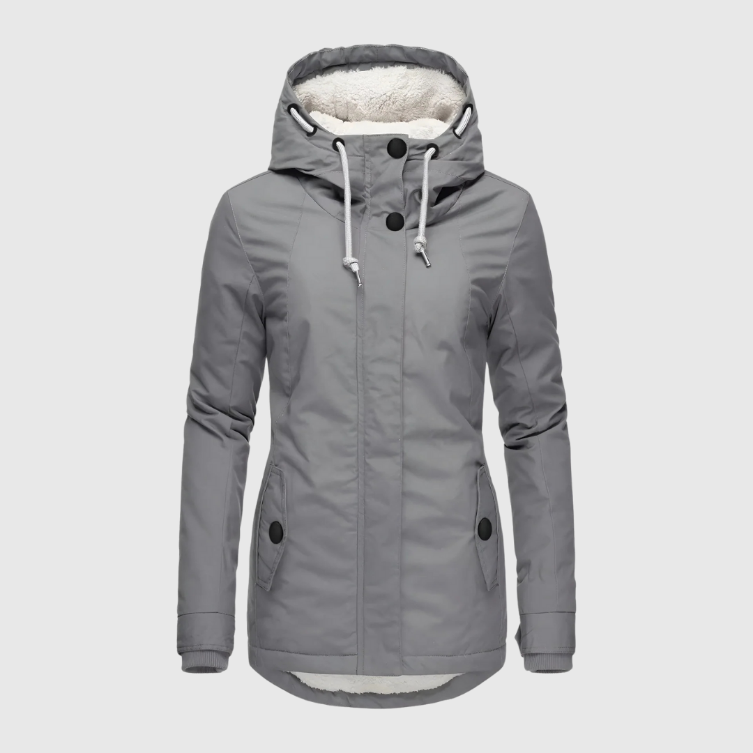 Agnes – Manteau long imperméable d’hiver