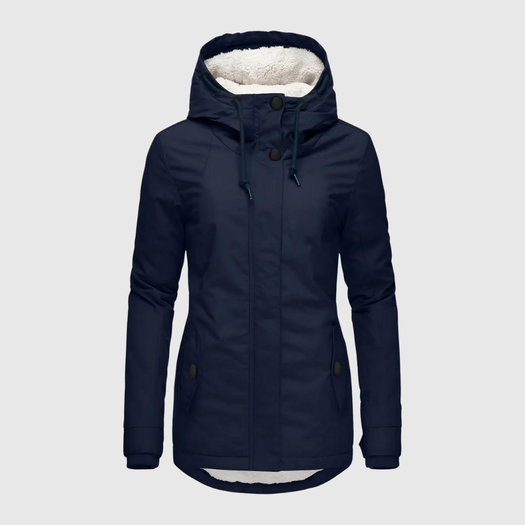 Agnes – Manteau long imperméable d’hiver