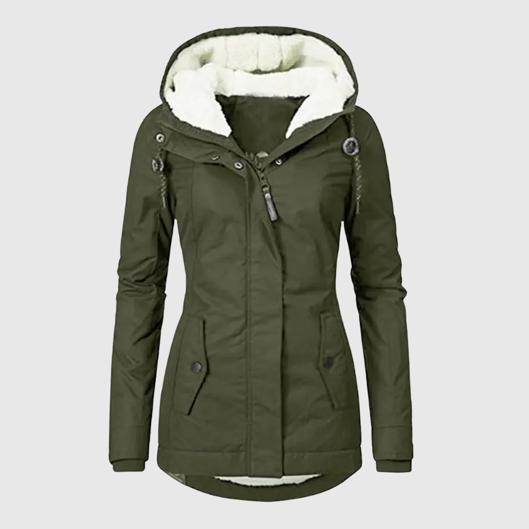Agnes – Manteau long imperméable d’hiver