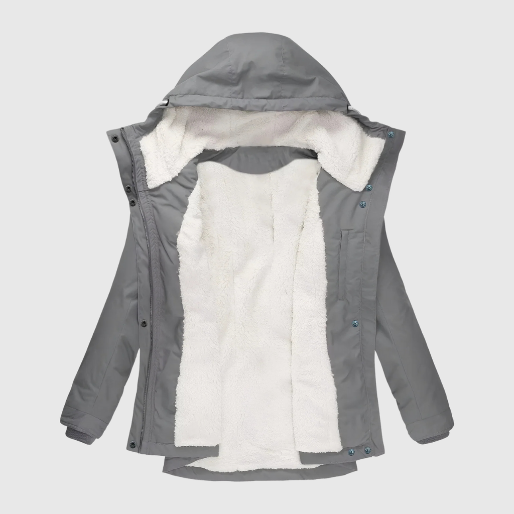 Agnes – Manteau long imperméable d’hiver