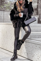 Elsie – Doudoune teddy élégante